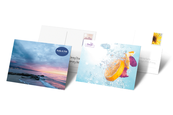 custom printing services for Postcards